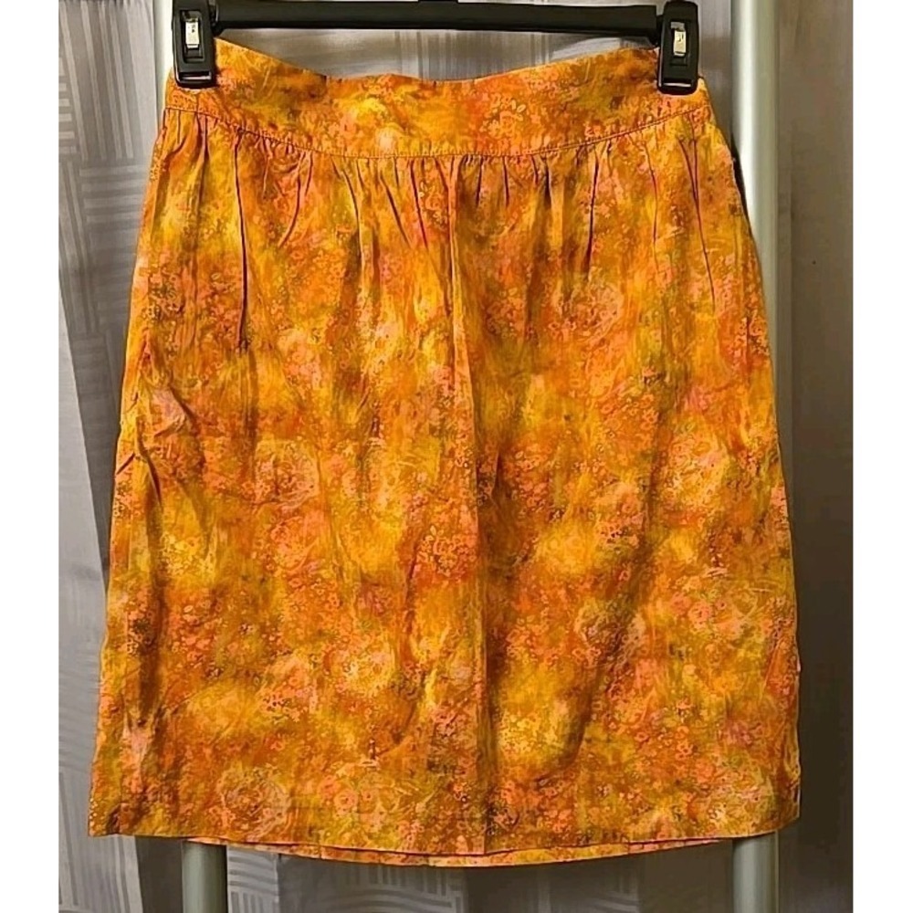 Brooks Brothers Liberty Skirt Knee Length A-Line Skirt Women's‎ Size 8P
